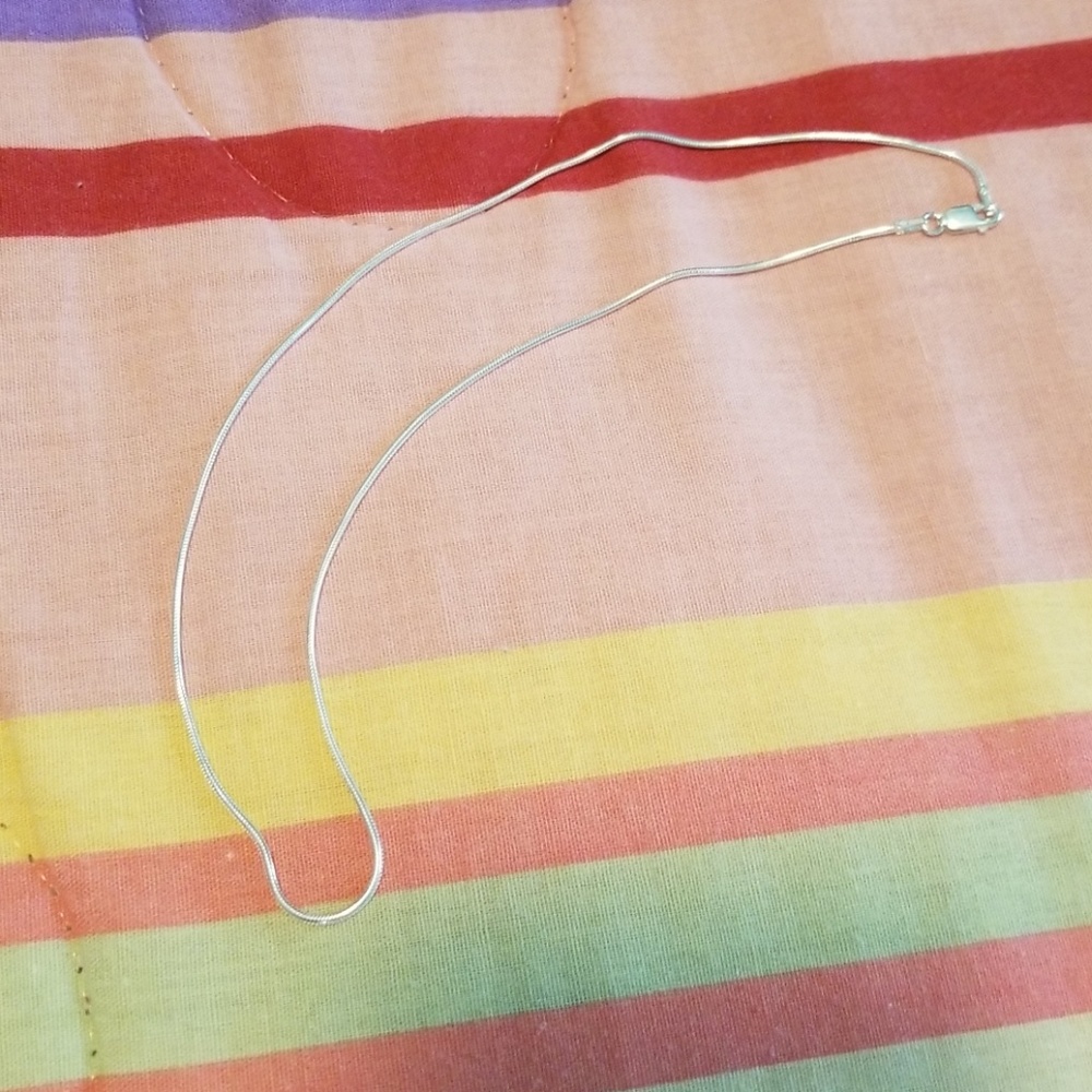 Sterling silver snake chain - 16 inches